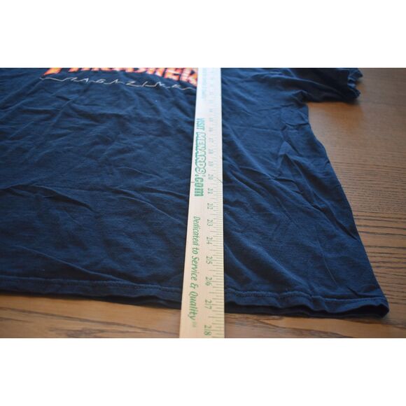 Thrasher Magazine Graphic Tee Short Sleeve Black Skateboarding Mens XL - Picture 4 of 4